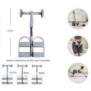 BANDAS ELASTICAS MULTIFUNCIONAL CON PEDAL