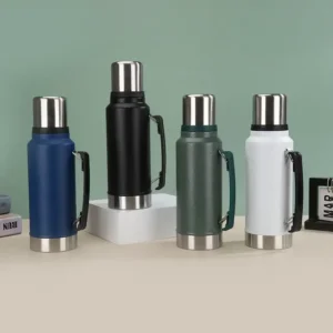Termo Acero Inoxidable 304 Pico Cebador 1 Litro C/manija