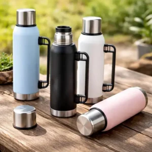 Termo Acero Inoxidable 304 Pico Cebador 1.3 L Con Manija