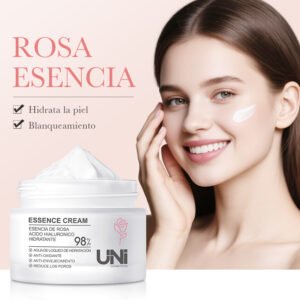 CREMA HIDRATANTE DE ROSA CON ACIDO HIALURONICO 50G