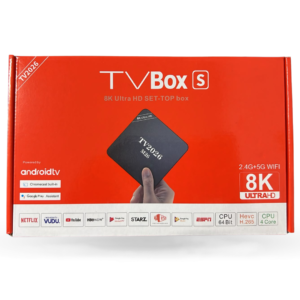 Tv box 8k yltra hd malibu 2.4g+5g wifi 10606