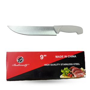 Cb-09 cuchillo de cocina 9" mango blanco 11691