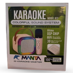 Par-308 parlante karaoke 1 c/microfono 11840
