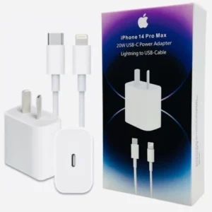 CARGADOR IPHONE 20W C/ CABLE TIPO C A LIGHTNING