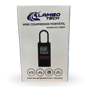 Lt-26011 mini compresor inflador lambo tech 12300