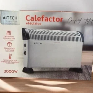 Calefactor electrico aitech c/turbo 2000w 12705