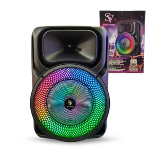 Sv-8804 parlantes 8" bluetooth c/microfono 12835
