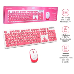 S5800 combo teclado y mouse noga inalambrico 13326