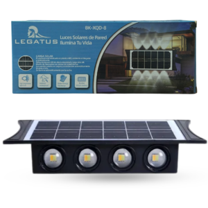 Bk-xqd-8 lampara de pared led exterior 8 luces 13381