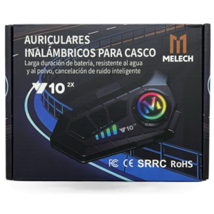 Auricular intercomunicador para casco de moto 13400