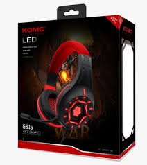 G315 auricular gamer headset 2mt komc 13403