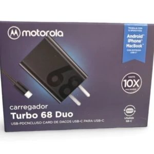 Sjsc57 cargador motorola 68w c a c 1m turbo power 13414