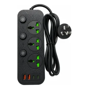 Tm-2504 zapatilla alargue 3 enchufes+2 usb+2 c 13445