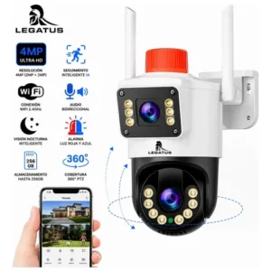 Jt-9689ual camara de seguridad doble lente wifi 13508