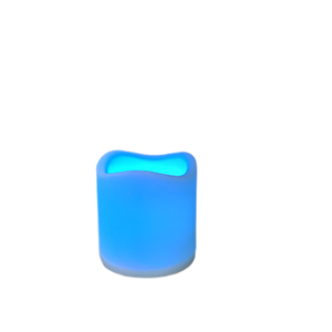 LUZ LED CON DISEÑO DE VELA DE COLORES - FLAMELESS CANDLE (CHICA) 2007505077573