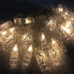 GUIRNALDA DE LUCES LED CON DISEÑO DE BROCHES X20 2007505085639