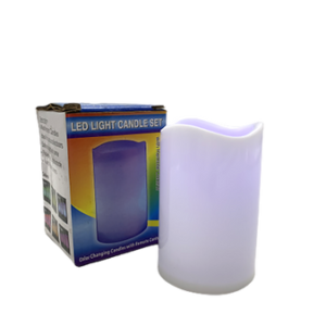 LUZ LED CON DISEÑO DE VELA DE COLORES - FLAMELESS CANDLE (MEDIANO) 2007505077580
