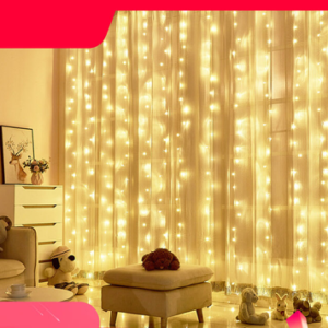 CORTINA LED LUZ CALIDA 3M X 3M 2007505088715