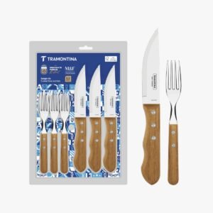 Juego p/asado 12pzas dynamic tramontina
