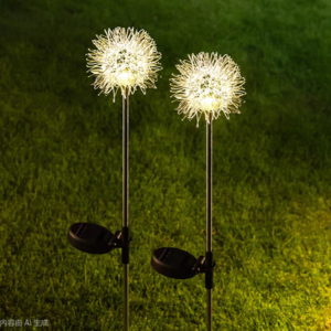 LUZ SOLAR CÁLIDO CON FORMA