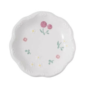 PLATO CERAMICA 8.5" CEREZAS