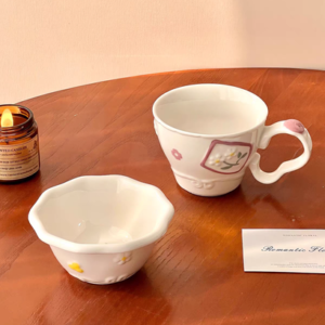 TAZA CERAMICA CEREZAS