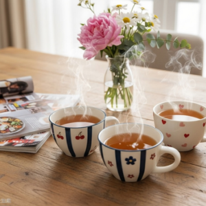 TAZA CERAMICA CON BOCA GRANDE