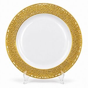 Plato playo semidescartable x10 26cm