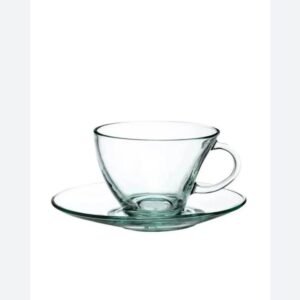 Taza de cafe x4 c/plato verde
