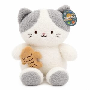 PELUCHE FORMA GATITO CON PAPAS FRITAS